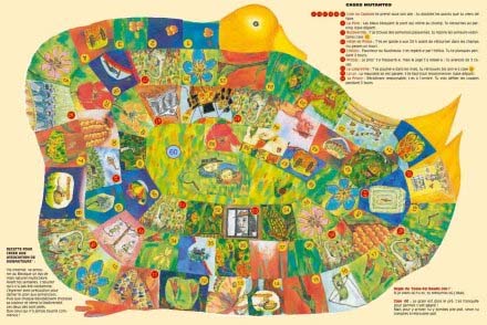 Plateau du jeu de l'oie des faucheurs